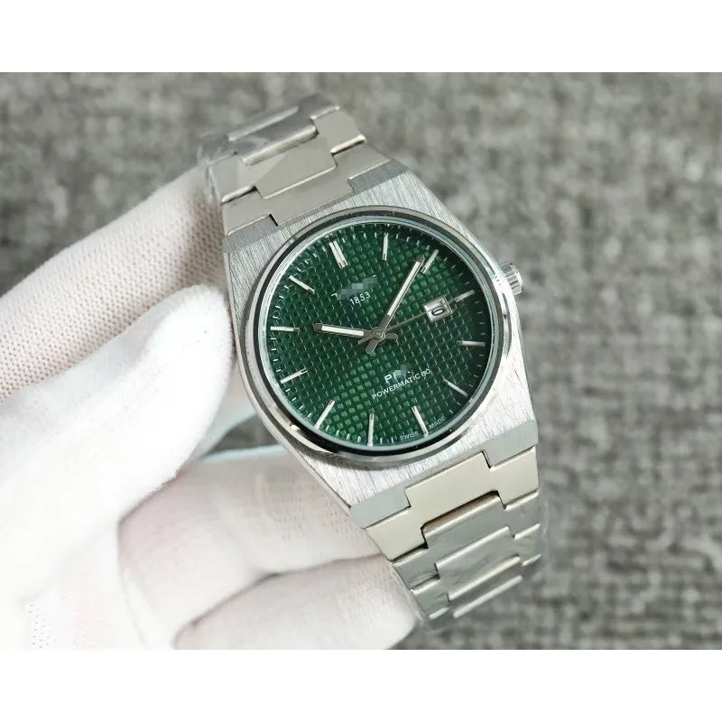POKEALL — Silver / Green Grid