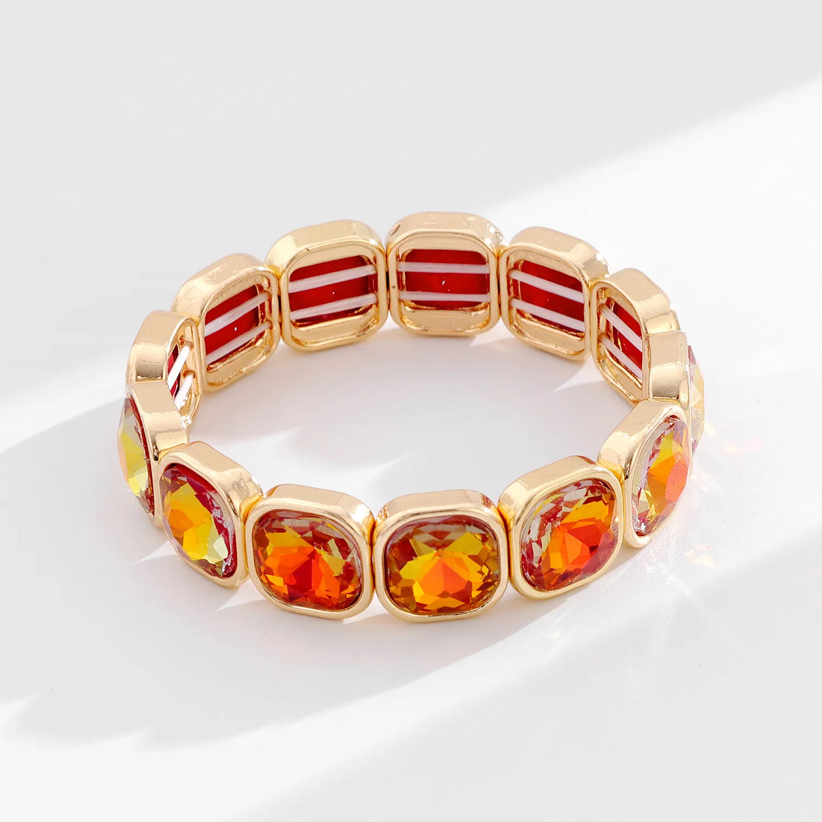 La Rivière — Rouge grenade / Bracelet